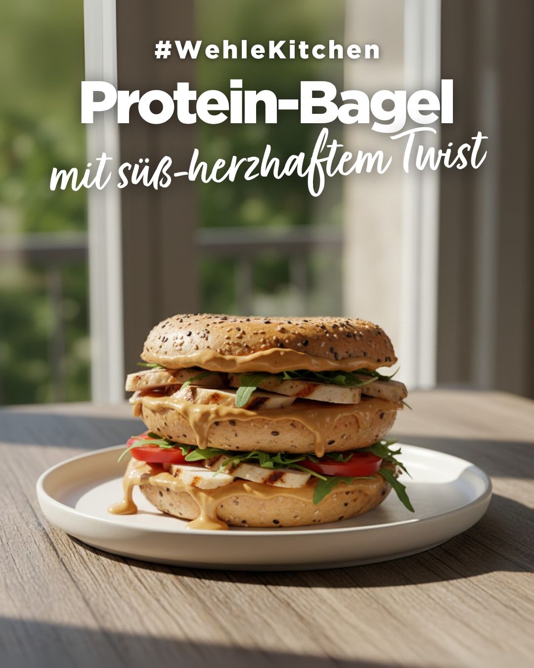 đ„Ż Protein-Bagel mit sĂŒĂ-herzhaftem Twist â dein unerwartetes Fitness-Highlight