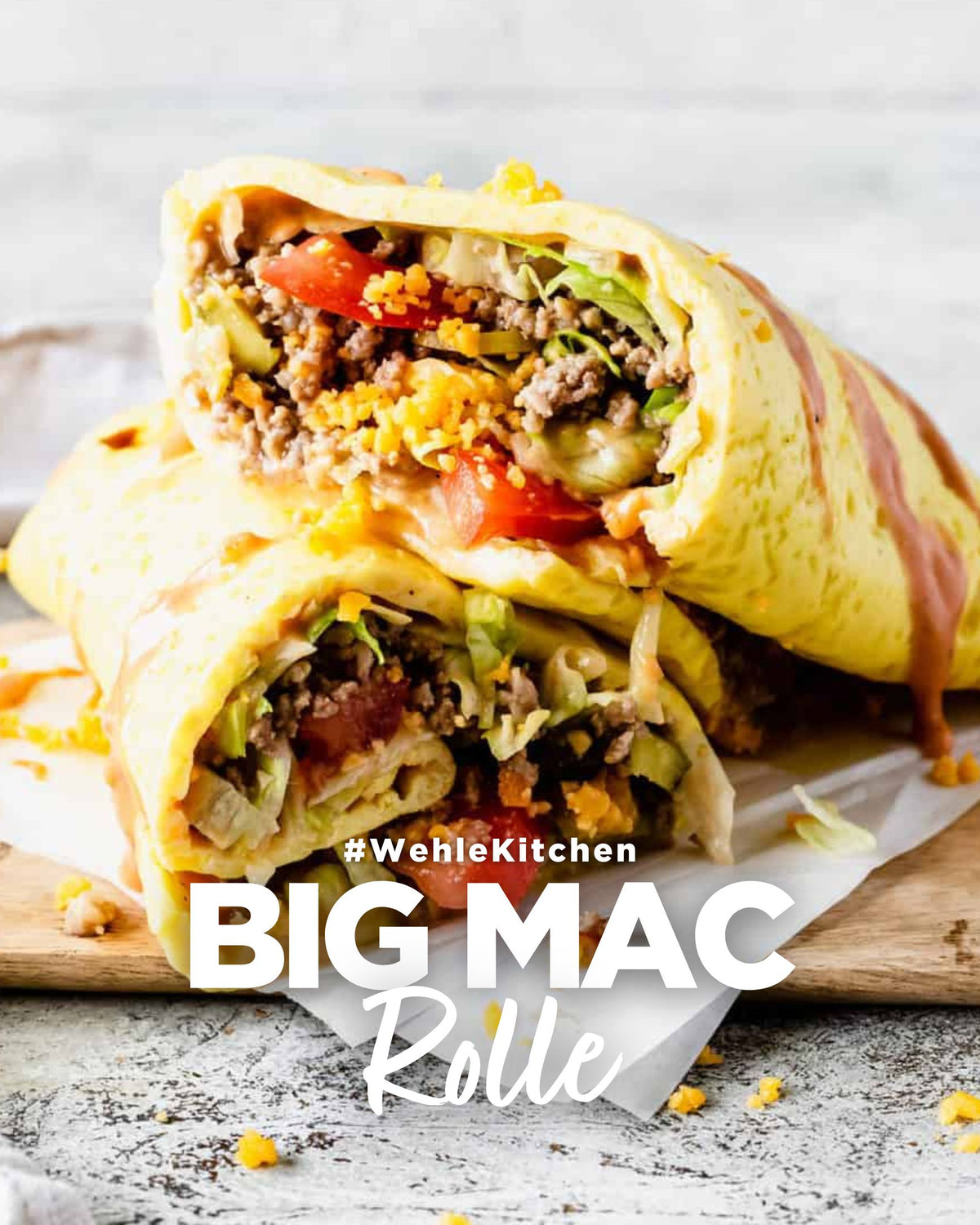 Low-Carb Big Mac Rolle: Der Klassiker neu interpretiert 