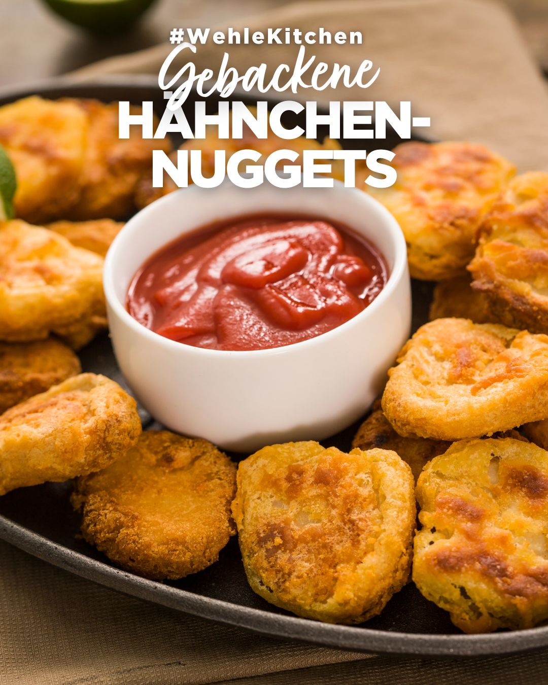 Gebackene Hähnchen-Nuggets: Knuspriger Genuss ohne Reue