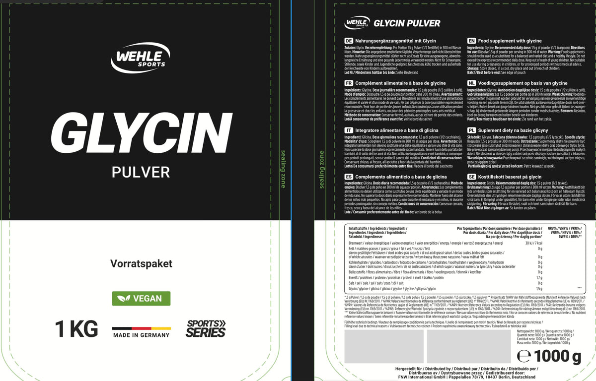 Glycin Pulver
