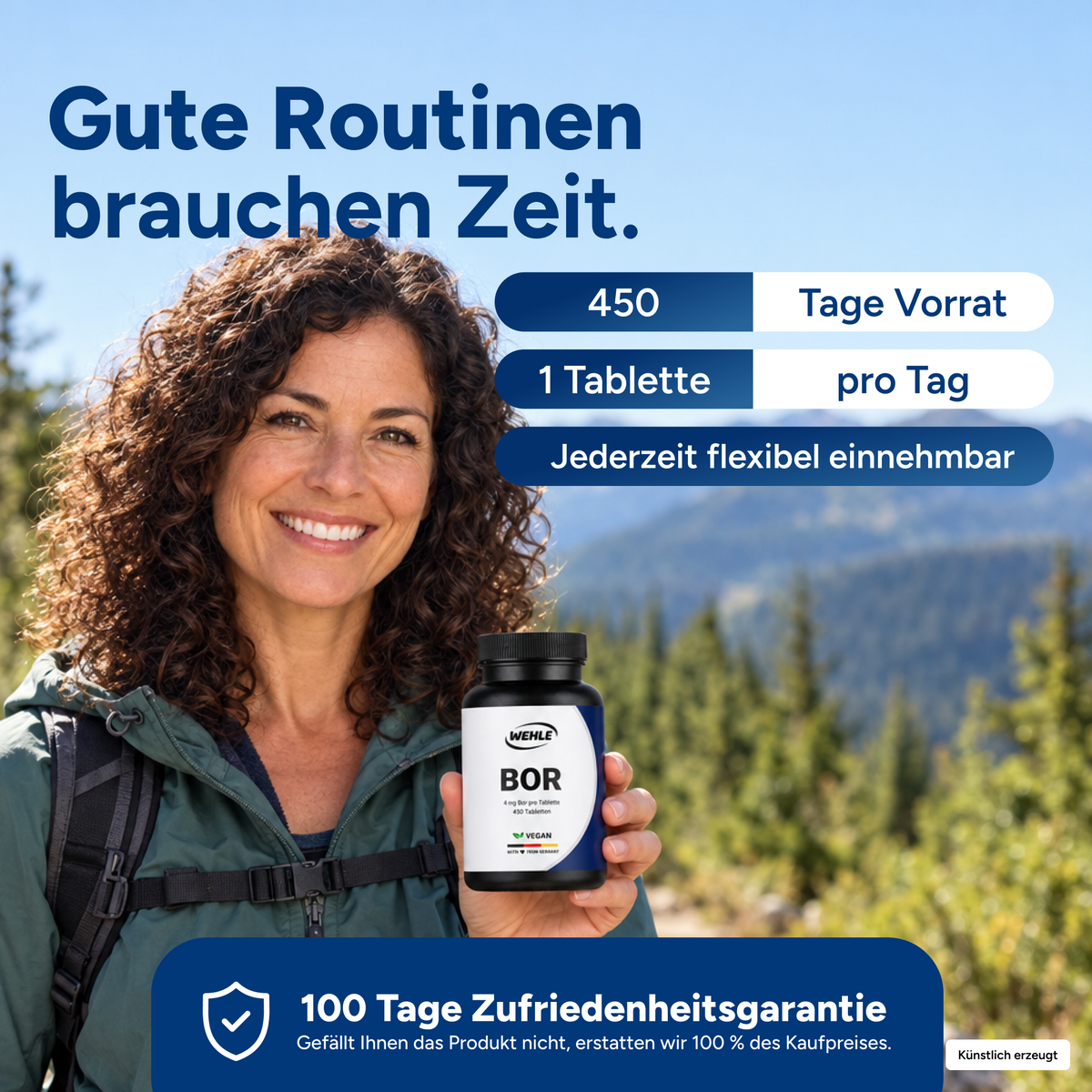Bor Hochdosiert - 450 Tabletten