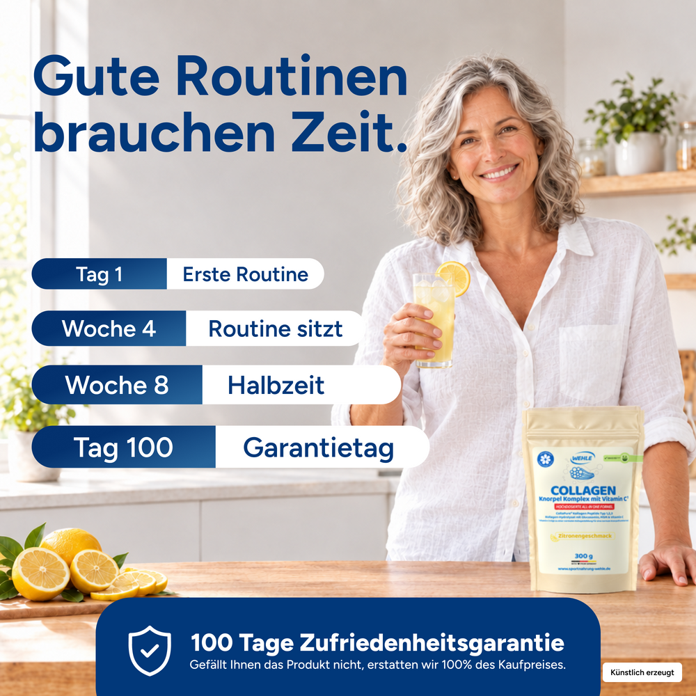 Collagen Knorpel Komplex - Forte - NEUHEIT Zitrone