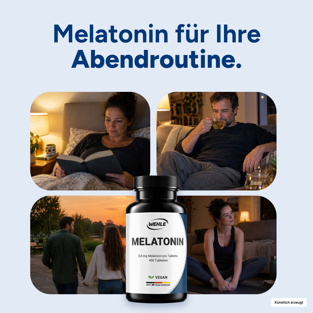Melatonin Tabletten - 400 Stück