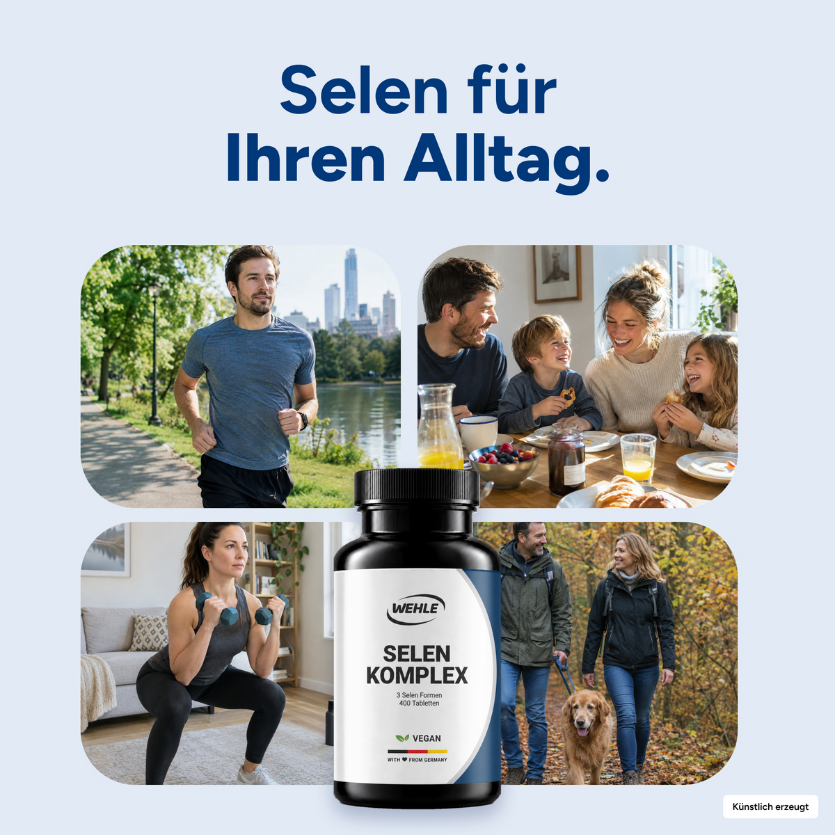 Selen Komplex Tabletten - 400 Stück