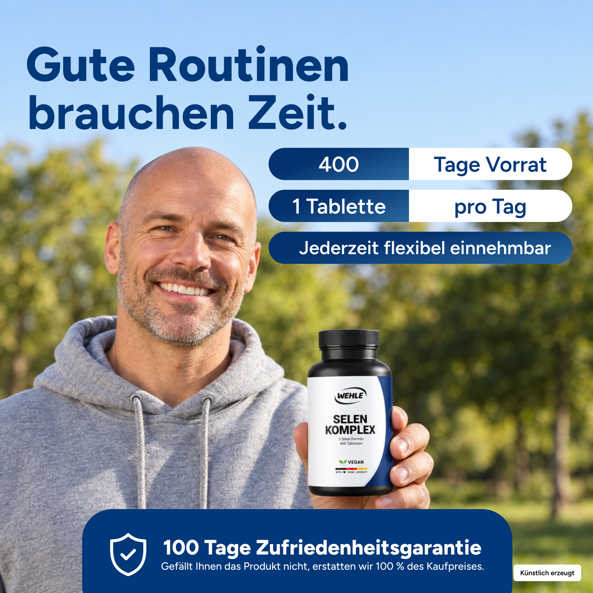 Selen Komplex Tabletten - 400 Stück