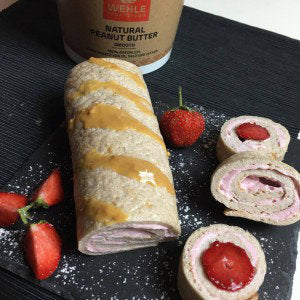 Low Carb und Low Fat Biskuitrolle