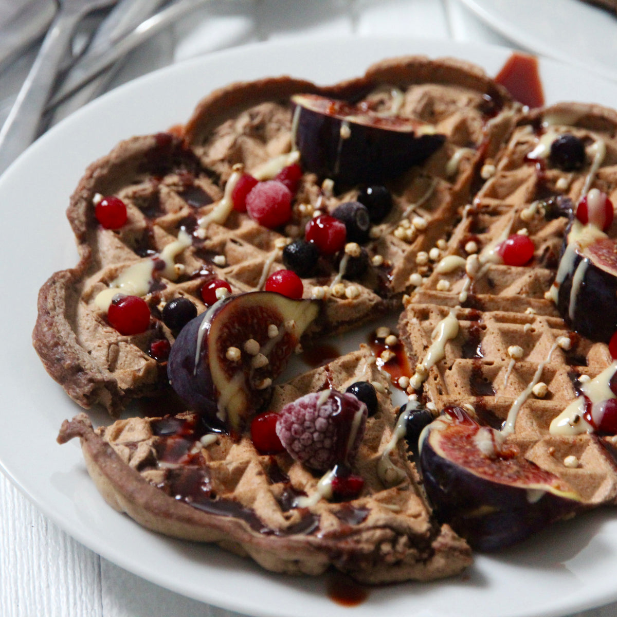 Waffel-Frühstück