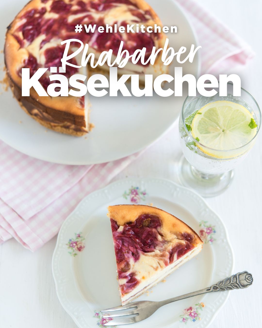 Zuckerfreier Rhabarber-Käsekuchen mit Streusel: Dein neuer Cheat-Meal-Ersatz!