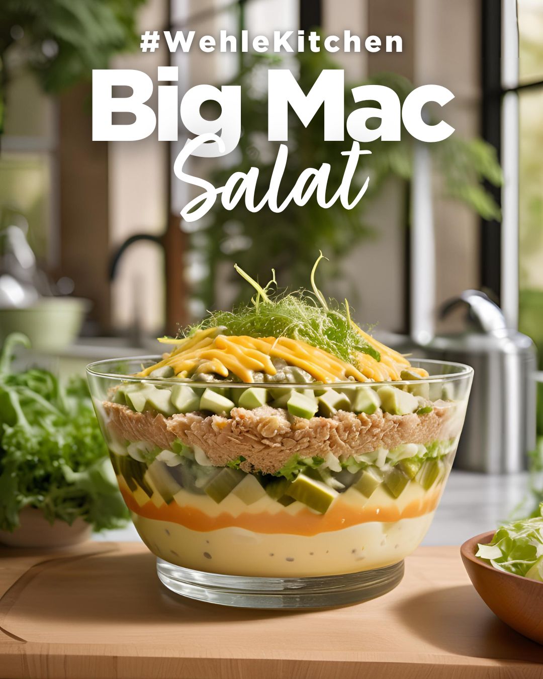 Big Mac Salat – Die gesunde Fitness-Version des Fast-Food-Klassikers