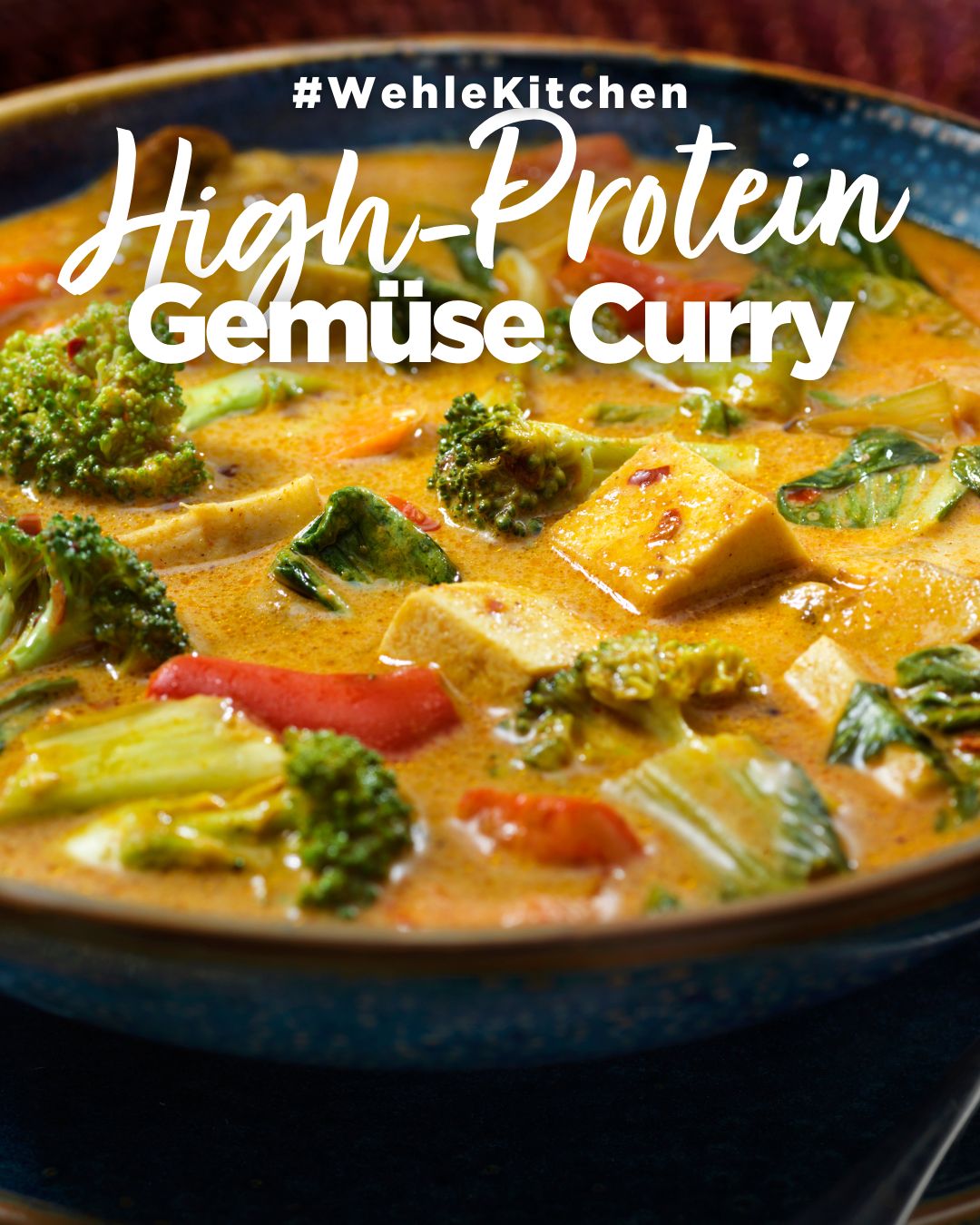 High-Protein Gemüse Curry – Lecker, vegan & proteinreich!