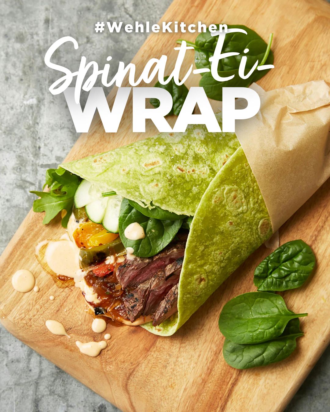 Spinat-Ei-Wraps: Der perfekte Low-Carb Fitness-Snack mit Power-Zutaten