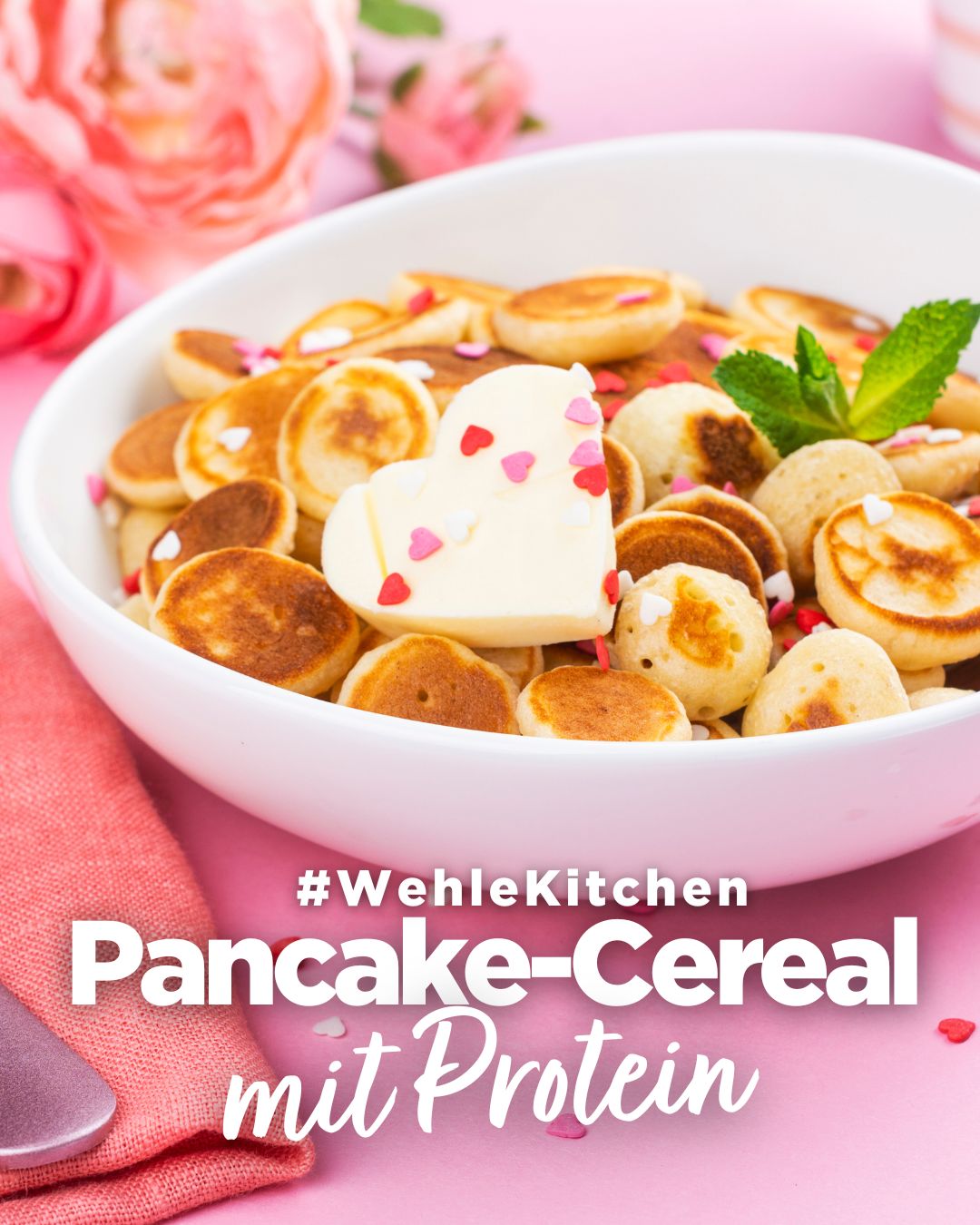 Pancake-Cereal mit Protein – Frühstückstrend trifft Muskelpower!