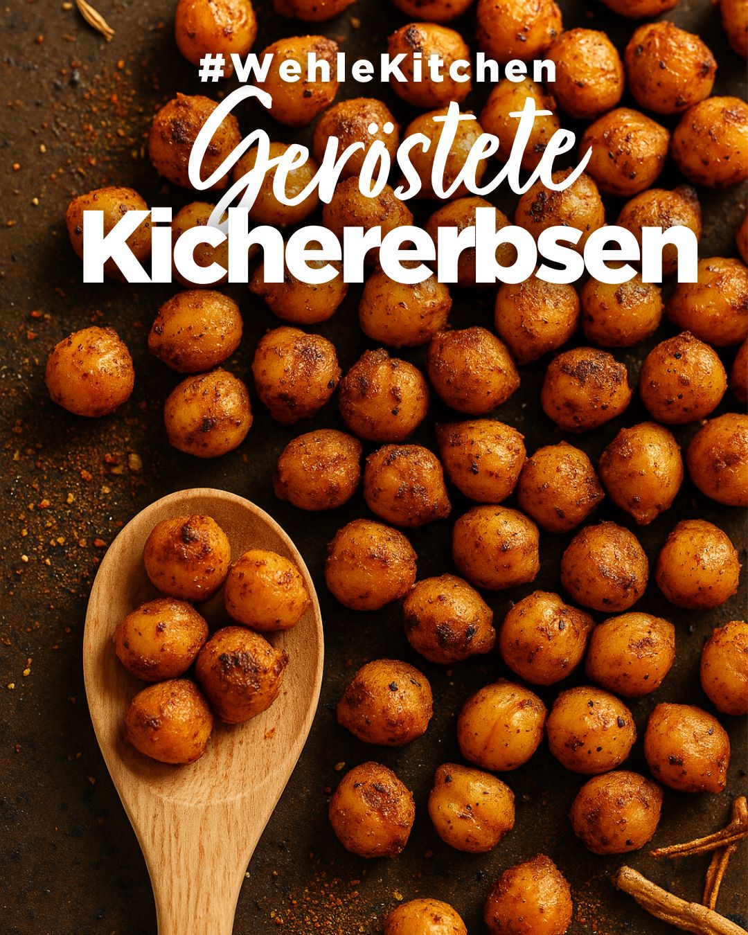 Geröstete Kichererbsen mit Gewürzen – Der perfekte Crunch-Snack für Fitness & Gesundheit
