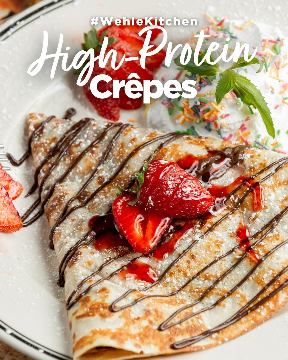 High-Protein Crêpes – Cleanes Fitness-Frühstück oder smarter Snack für zwischendurch