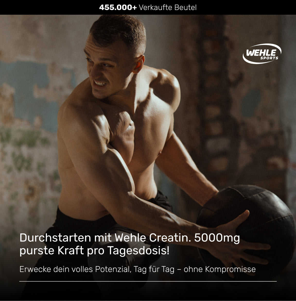 Monohydrat Pulver - Kreatin 1000g