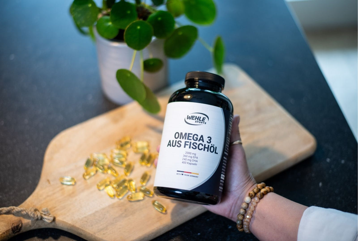 Omega 3 Fischöl Tryglyceride Fish Oil Softgel 500mg EPA 250mg