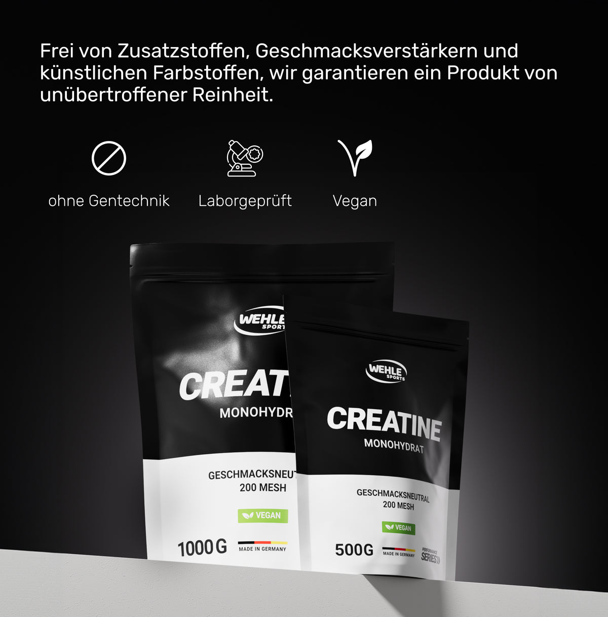 Monohydrat Pulver - Kreatin 1000g