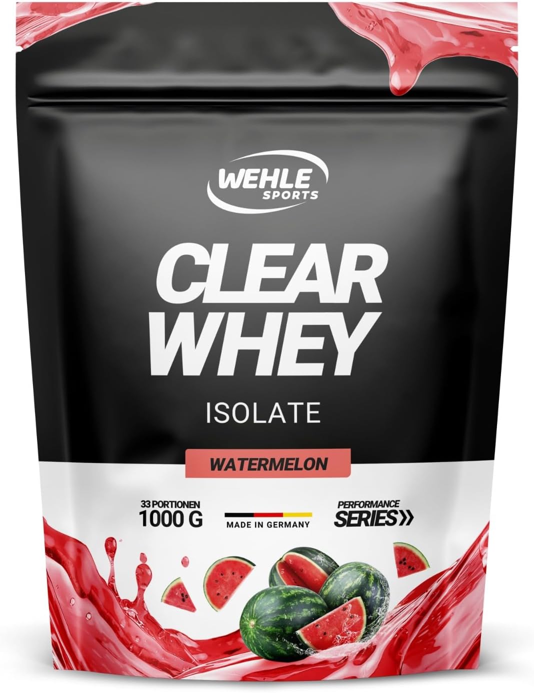 Wehle Sports Clear Whey Isolate - 1000g (MHD 30/09/2026)