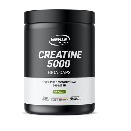 Creatine Monohydrat Giga Caps - 300 Kreatin Kapseln