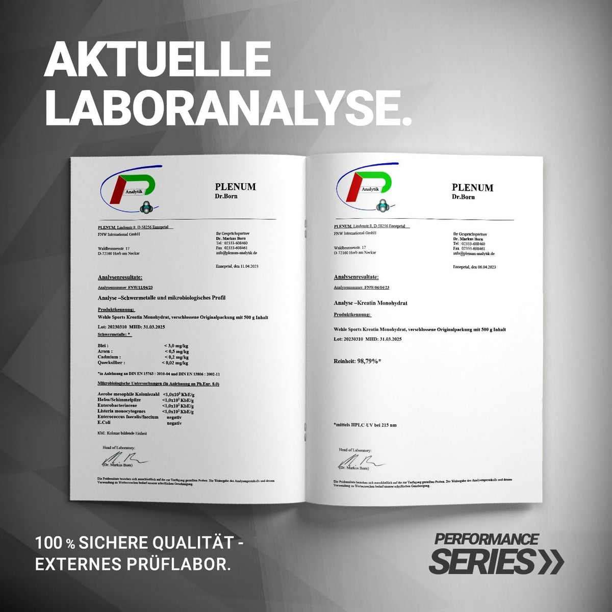 Monohydrat Pulver - Kreatin 1000g