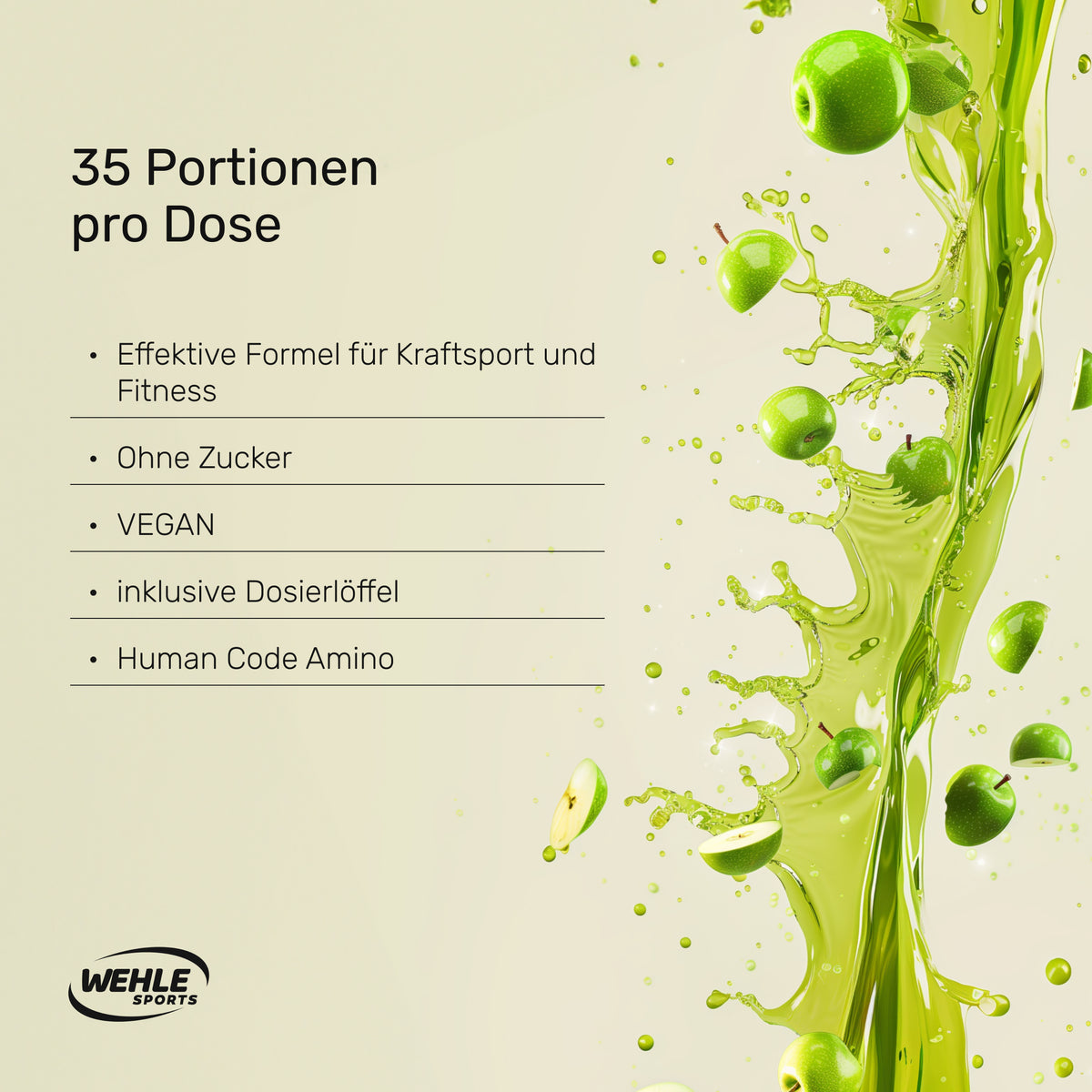 Wehle Multi Amino EAA Aminosäuren Pulver (MHD 12/2026)