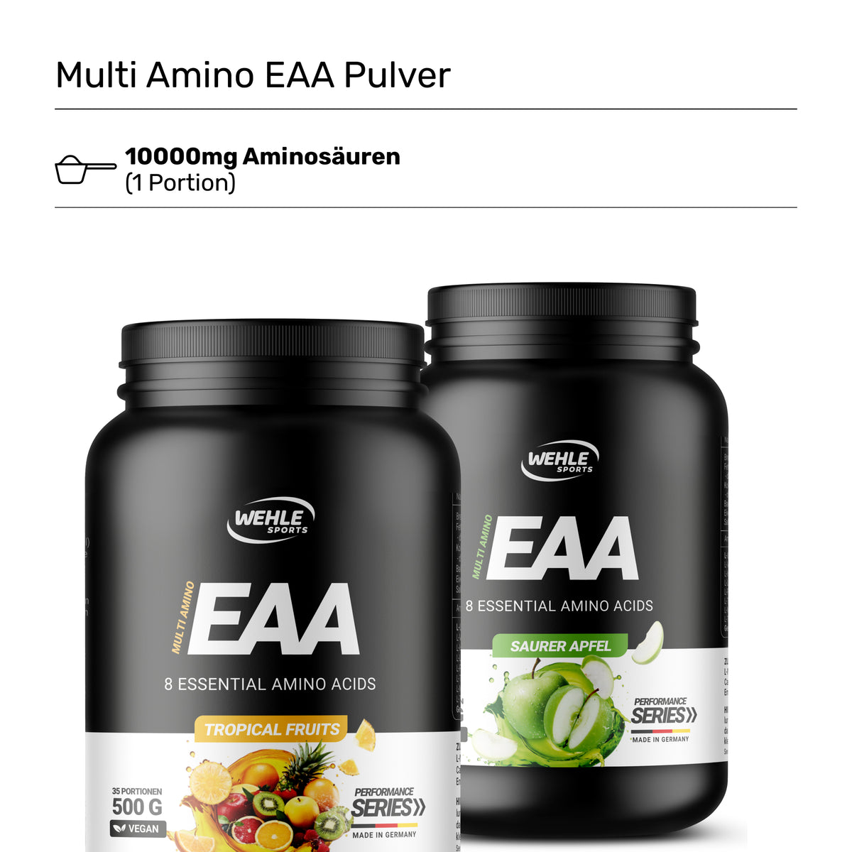 Wehle Multi Amino EAA Aminosäuren Pulver (MHD 12/2026)