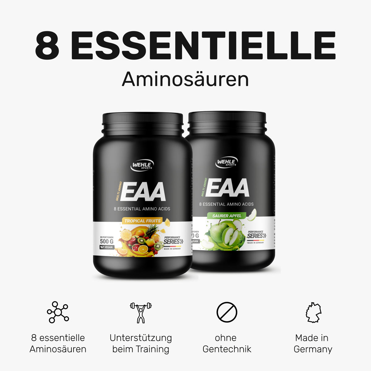 Wehle Multi Amino EAA Aminosäuren Pulver (MHD 12/2026)