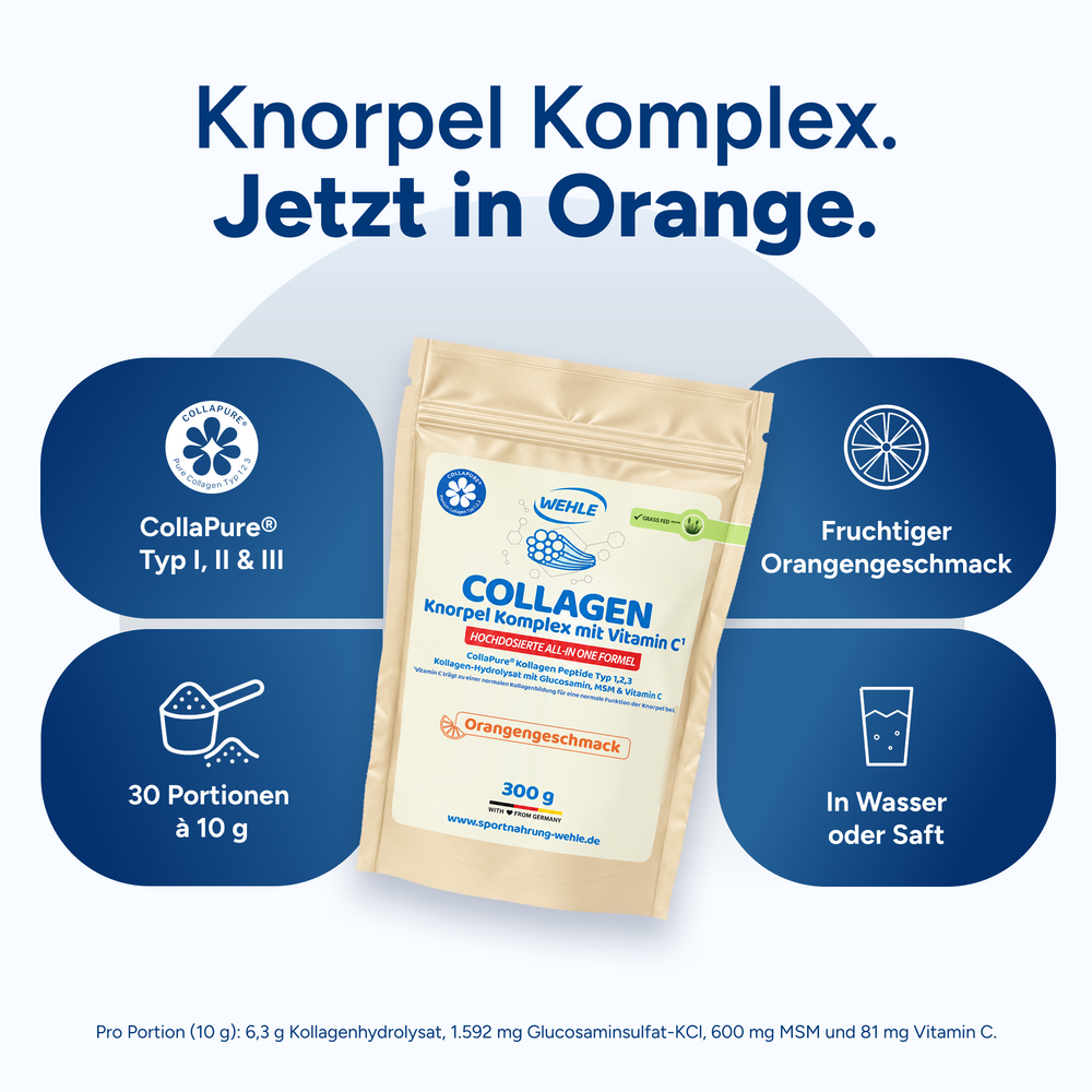 Collagen Knorpel Komplex - Forte - NEUHEIT Orange