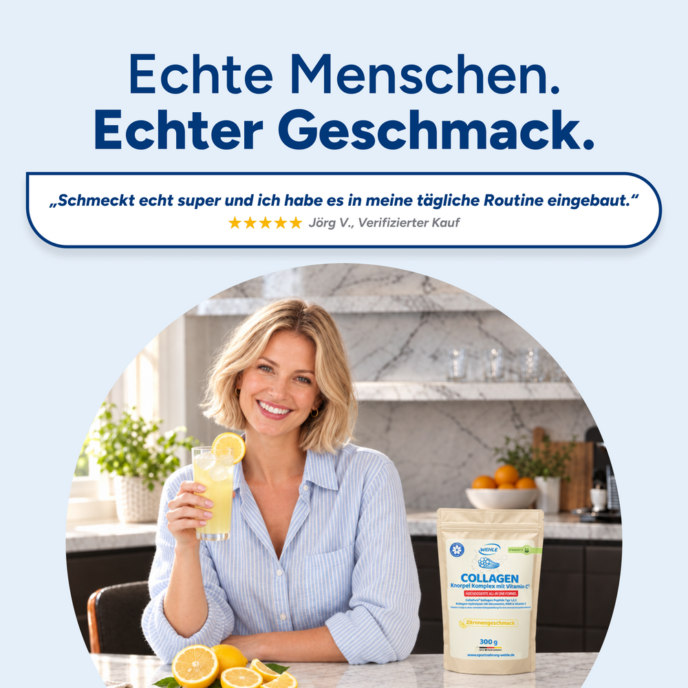 Collagen Knorpel Komplex - Forte - NEUHEIT Zitrone