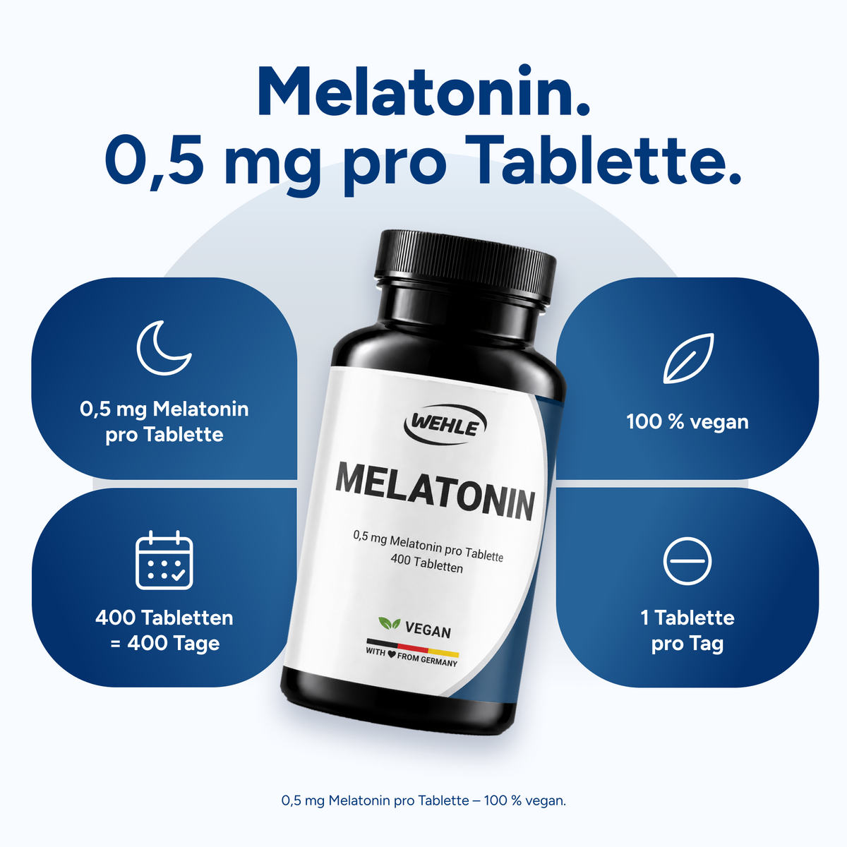 Melatonin Tabletten - 400 Stück