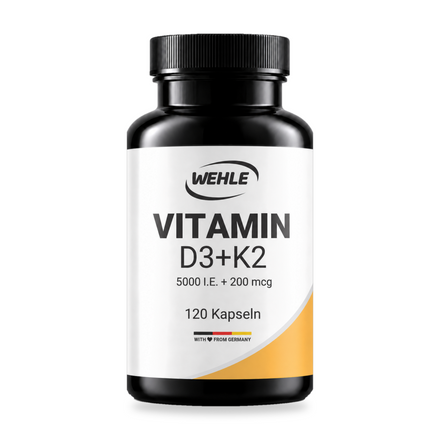 Vitamin D3 5000 I.E + Vitamin K2 200mcg