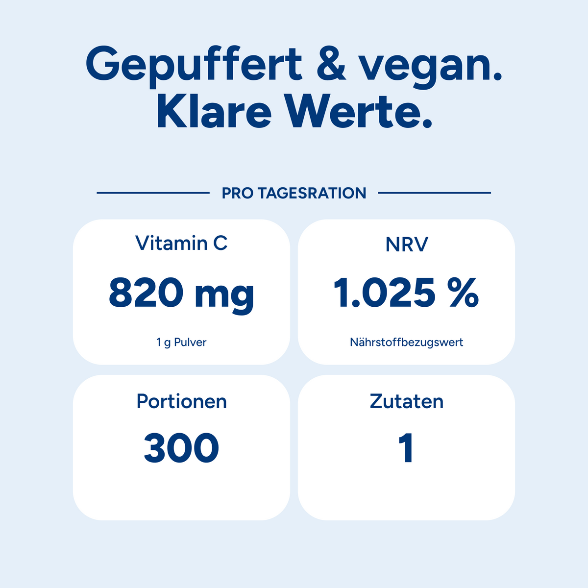 Vitamin C Pulver - 300g