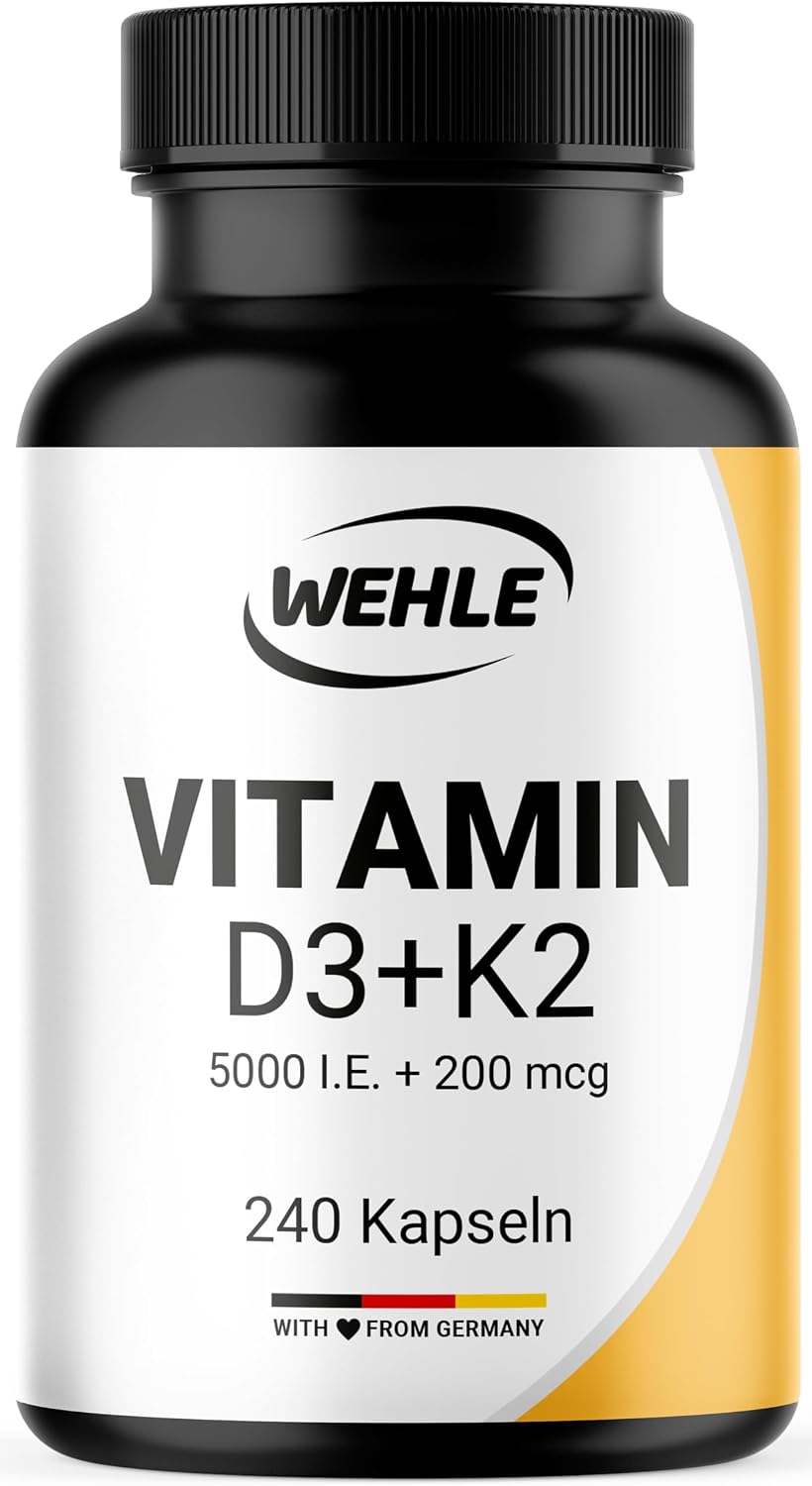 Vitamin D3 5000 I.E + Vitamin K2 200mcg