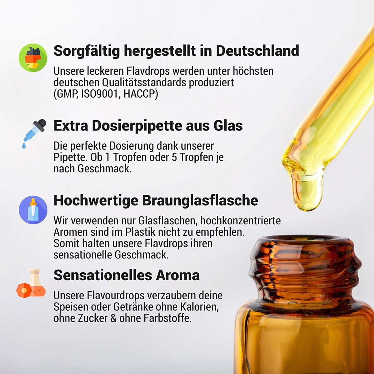 Flavdrops Aroma Tropfen